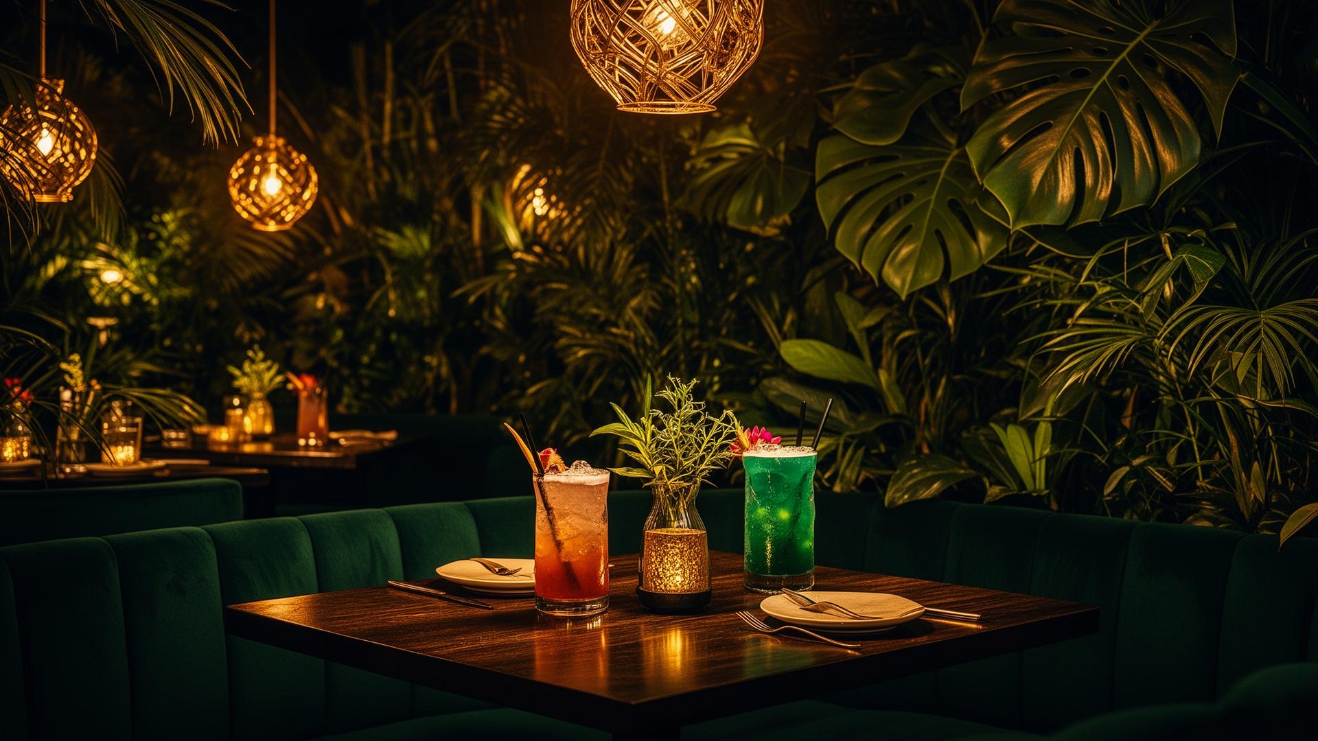 Ambiance jungle lounge du Palma